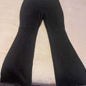 Black Flared Pants